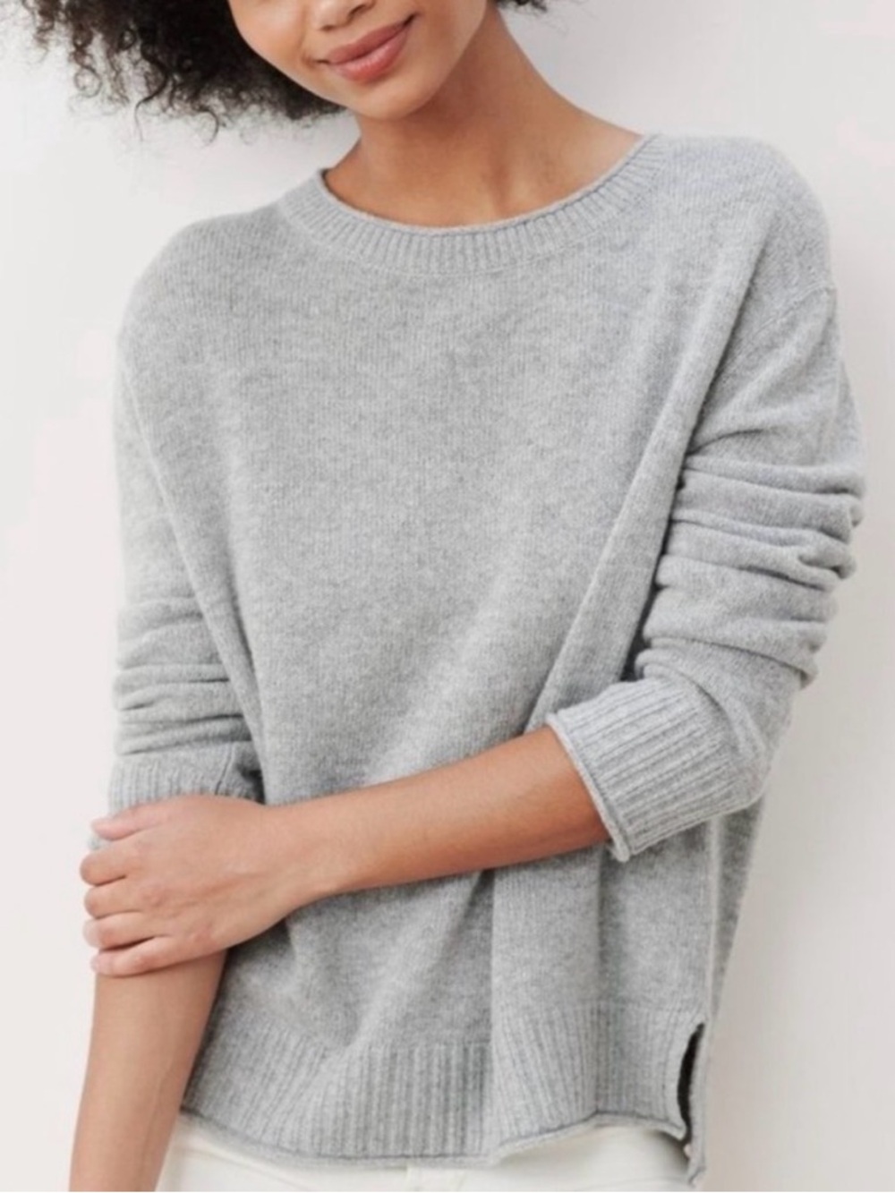 Jenni Kayne Fisherman Cashmere Wool Sweater